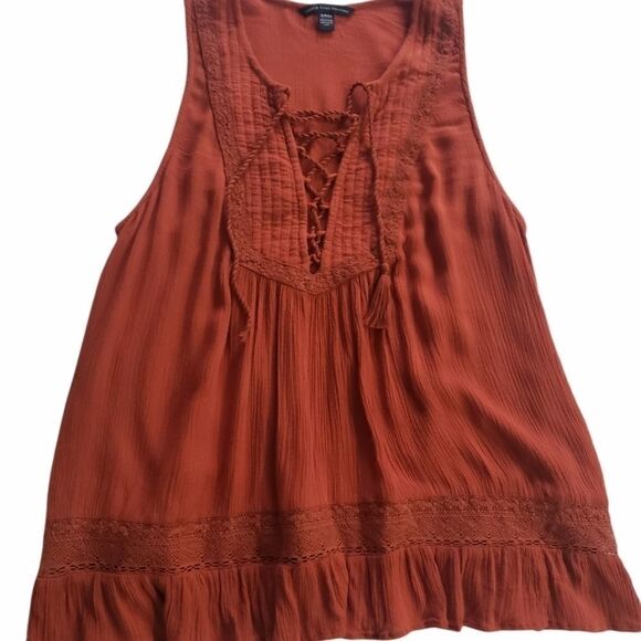 American Eagle Outfitters Copper Tank Top - Picture 1 of 11